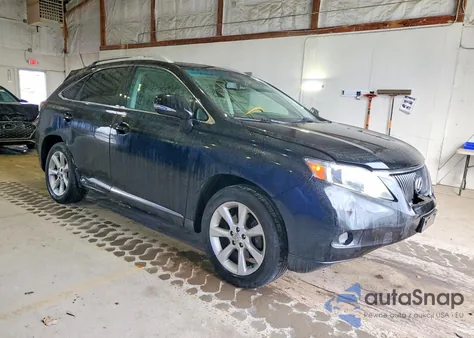 2010 Lexus Rx 350 z USA, uszkodzony, nr VIN 2T2BK1BA3AC051008